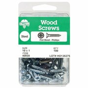 HOMECARE PRODUCTS 40824 8 x 0.75 in. Phillips Flat Head Wood Screw HO3309861
